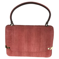 Lancel Handtas Leer in Roze