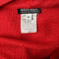 Giorgio Armani Bluse in Rot