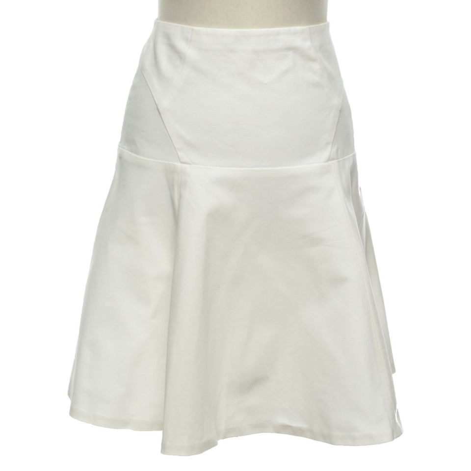 Tara Jarmon Skirt Cotton in Cream