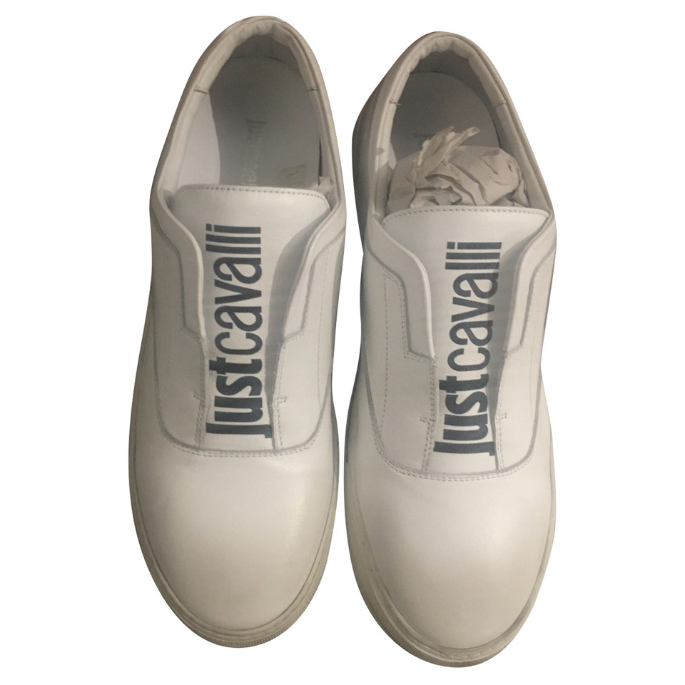 Just Cavalli Trainers Leather in White