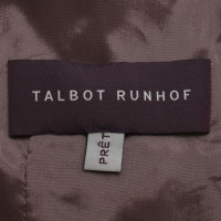Talbot Runhof Avondjurk met V-Ausschitt