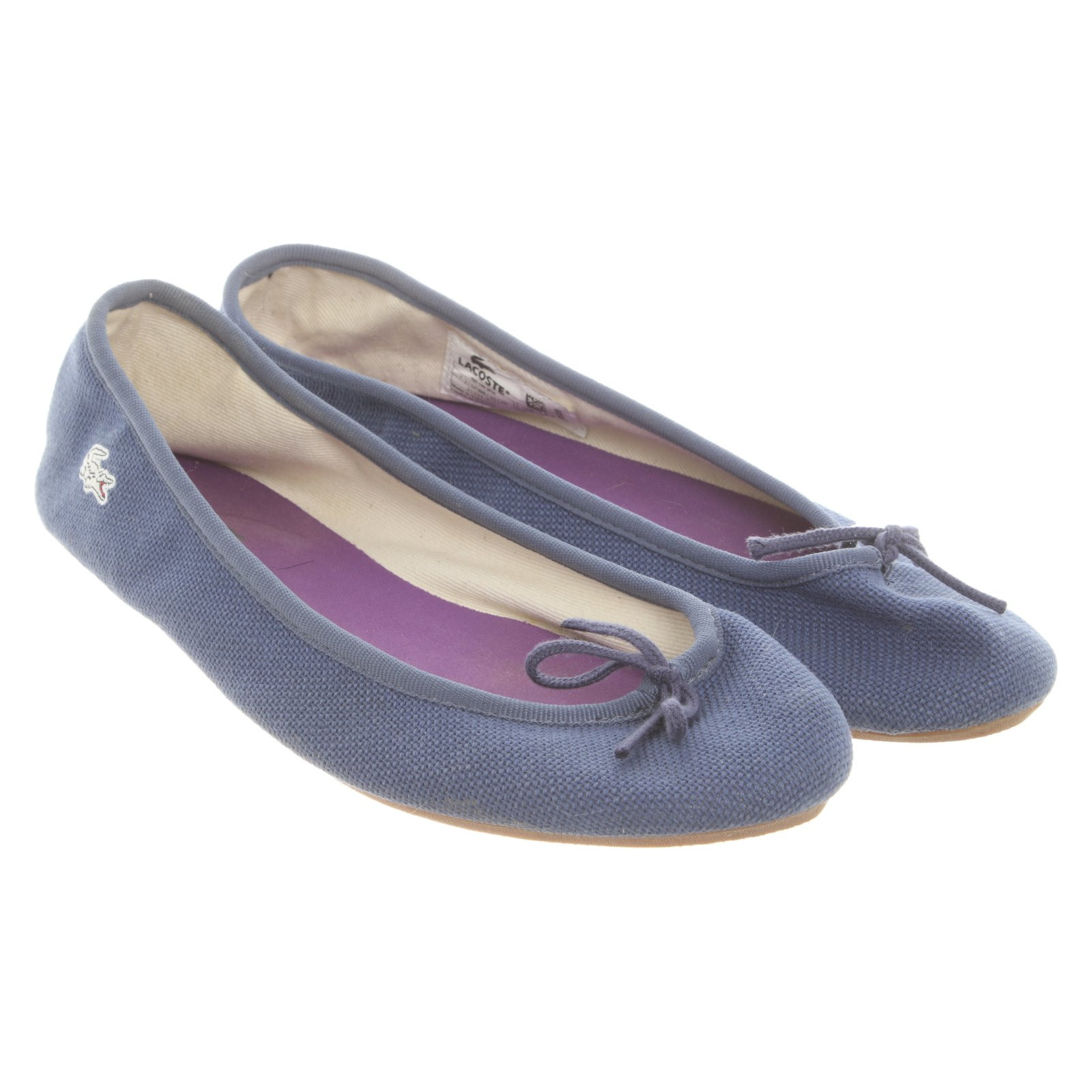 Lacoste Slippers/Ballerinas in Blue - Second Hand Lacoste Slippers/ Ballerinas in Blue buy used for 40€ (4365923)