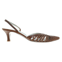 Bottega Veneta Slingbacks in brown