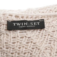 Twin Set Simona Barbieri Strickpullover in Cremeweiß