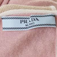 Prada Cardigan with top in Rosé