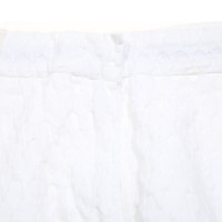 Sport Max Paio di Pantaloni in Cotone in Bianco