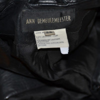 Ann Demeulemeester leather jacket