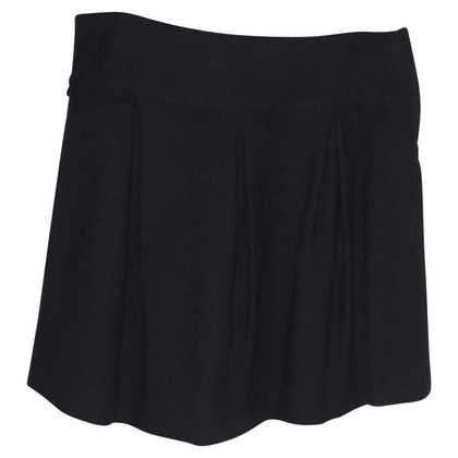 S Max Mara Skirt Cotton in Black