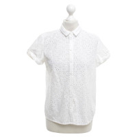 French Connection Bluse mit Loch-Muster