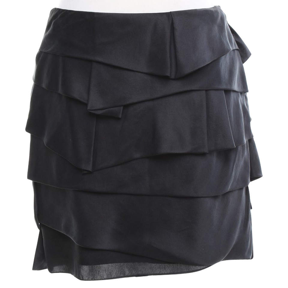 Strenesse Blue Silk skirt in black