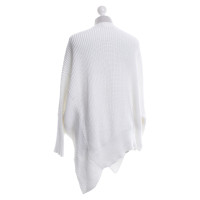 Stefanel Oversized Pullover in Weiß