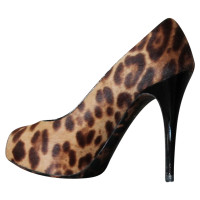 Dolce & Gabbana Peep-dita dei piedi con modello Leopard