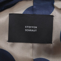 Steffen Schraut Korte jas in marine blauw