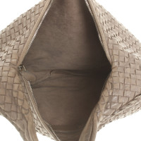 Bottega Veneta Veneta M Leather in Taupe