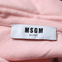 Msgm Top Wool in Pink