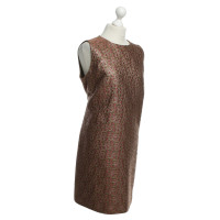 Red Valentino Dress with gold effect yarn