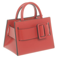 Boyy Bobby Mini Leather in Red