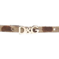 D&G Belt with animal print