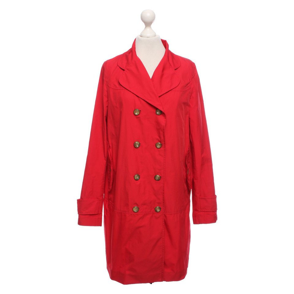 Hoss Intropia Veste/Manteau en Rouge