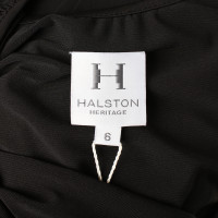 Halston Heritage Abito a mantella in nero