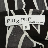 Piu & Piu Kleid mit Muster