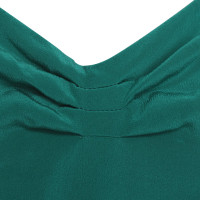 Stella McCartney zijden jurk in groen