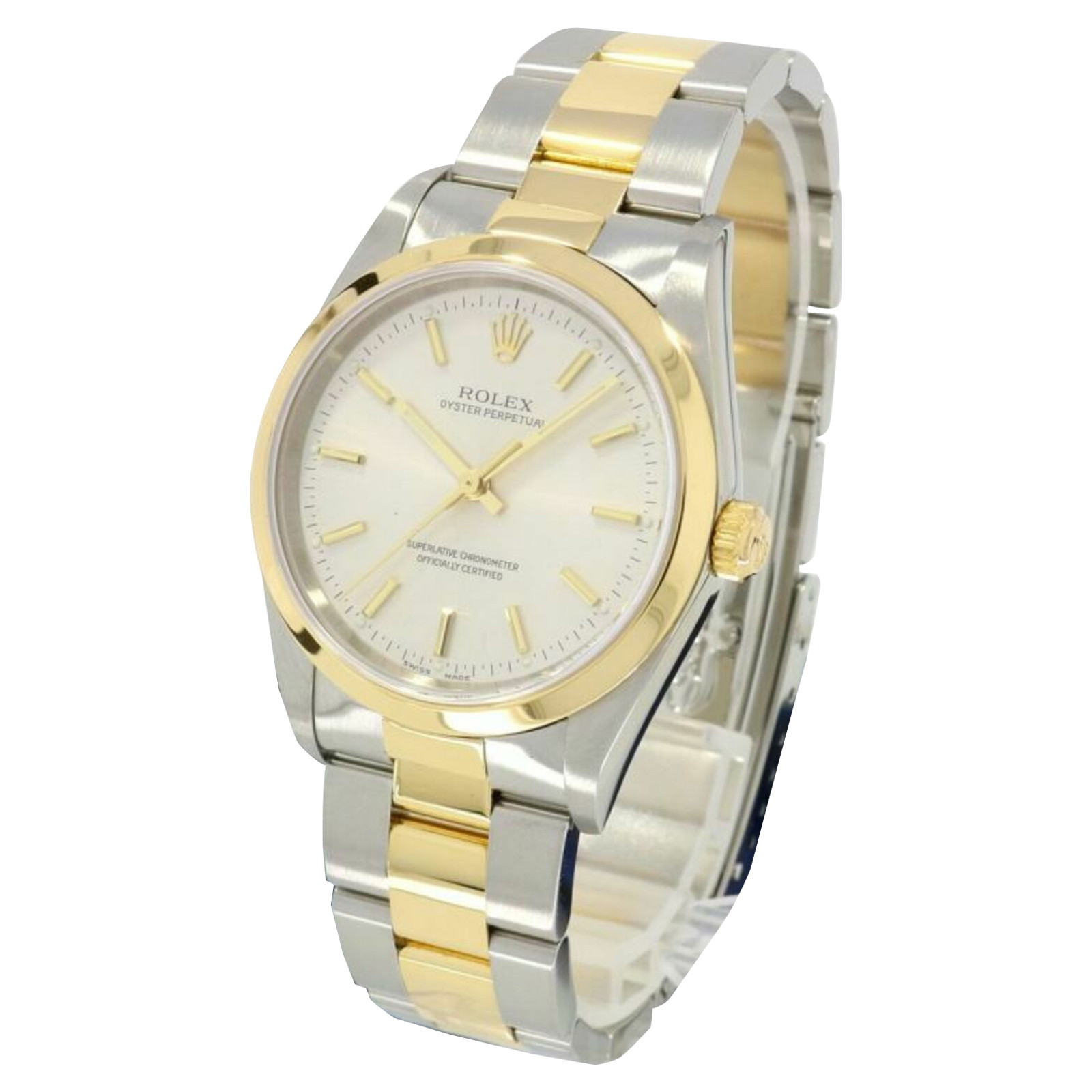 Rolex Oyster Perpetual 34 in Gold - Second Hand Rolex Oyster Perpetual 34  in Gold buy used for 6300€ (6292924)