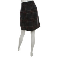 Strenesse Blue Wool skirt with pattern