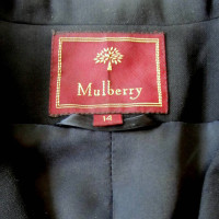 Mulberry Schwarze Wolljacke