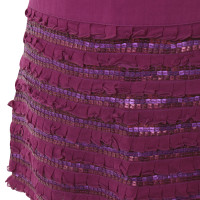 Pinko Sequin skirt in Fuchsia