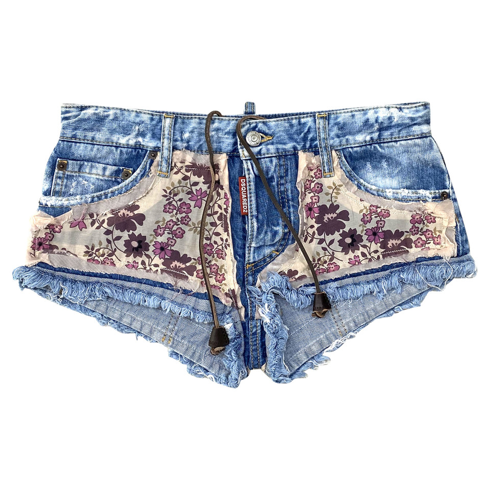 Dsquared2 Shorts Cotton in Blue