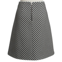 Carven skirt in black and white