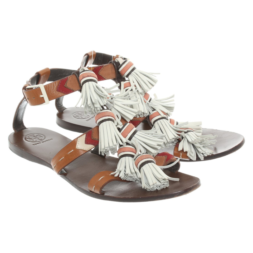 Tory Burch Sandalen Leer