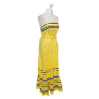Lisa Marie Fernandez Dress Linen in Yellow