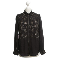 The Kooples Blouse with rivet trim