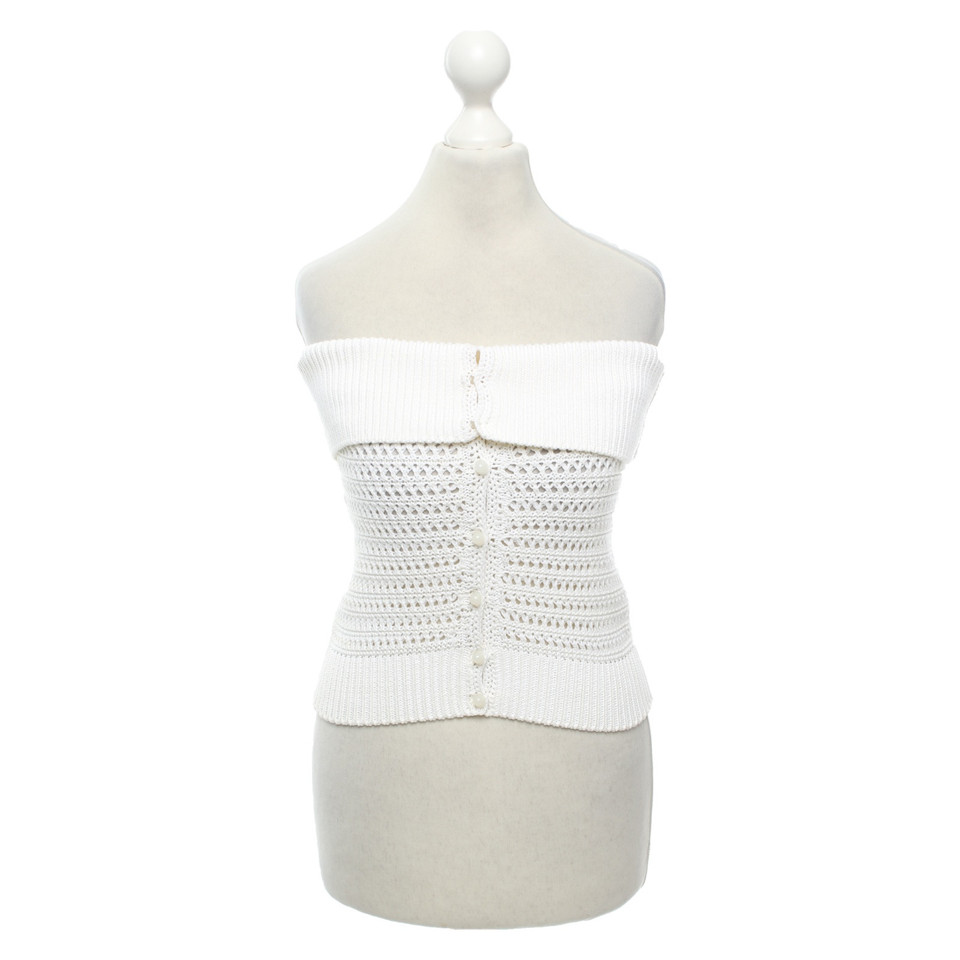 Stella McCartney Tricot en Coton en Blanc