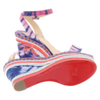 Christian Louboutin Sandals with wedge heel