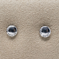 Louis Vuitton Earring White gold in Silvery