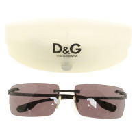 Dolce & Gabbana Sonnenbrille in Schwarz