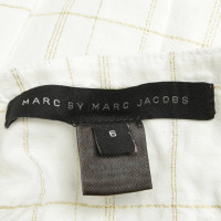 Marc By Marc Jacobs T-shirt in bianco / oro
