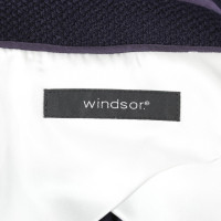 Windsor Blazer aus Wolle in Violett