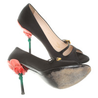 Prada Peep-toes with an extravagant heel