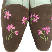 Emma Hope´S Shoes Embroidered Slippers