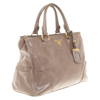Prada Handbag in grey brown