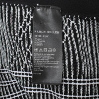 Karen Millen Cardigan in nero / bianco