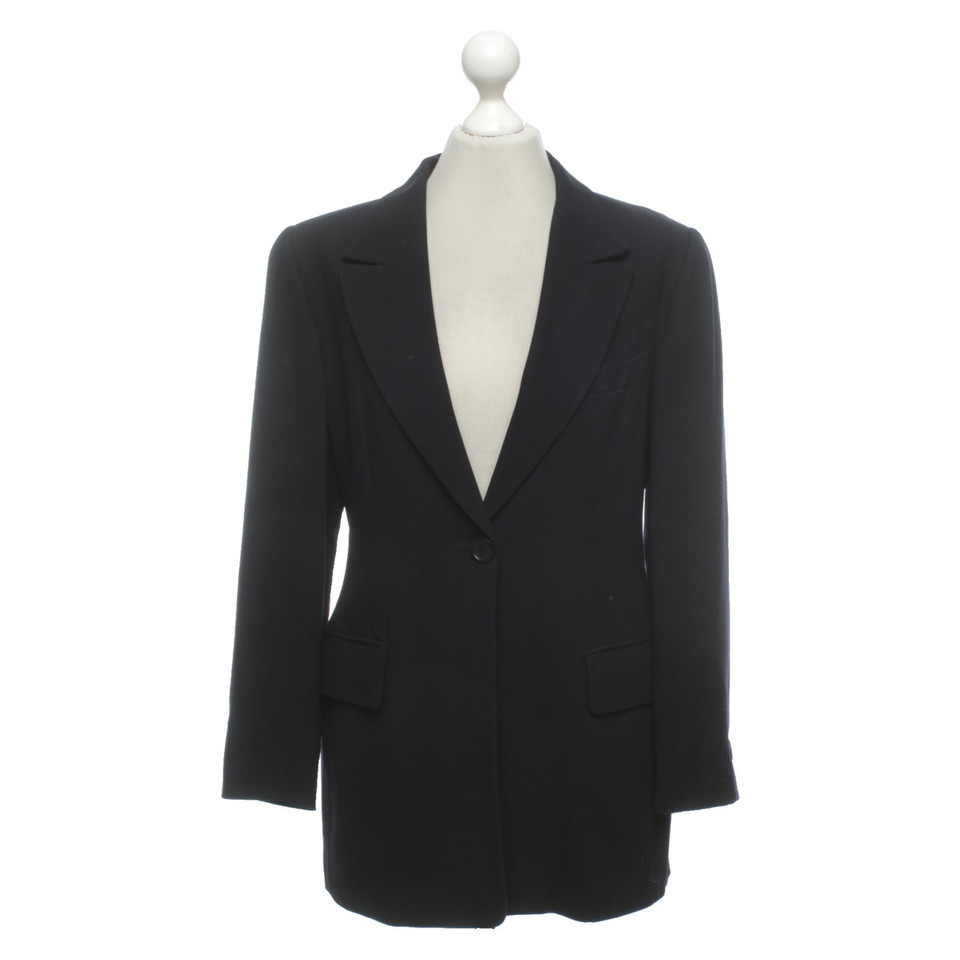 Escada Blazer en Laine en Bleu