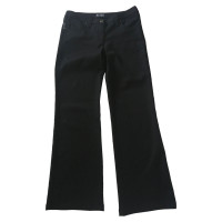 Armani Jeans Hose aus Wolle in Schwarz