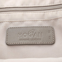 Hogan Handtasche aus Leder in Grau