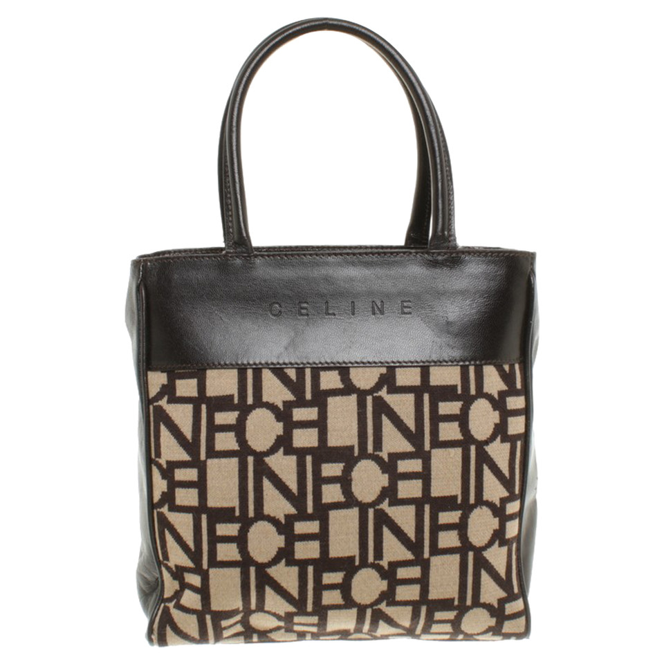 Céline Handbag with logo pattern