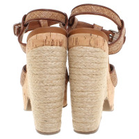 Dolce & Gabbana Sandals with cork / raffia
